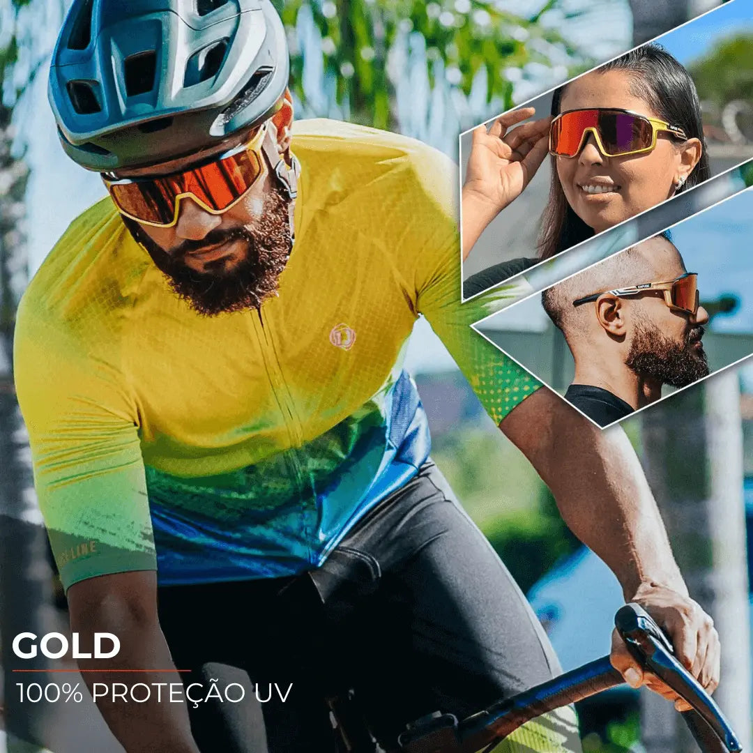 Sportliche Bewegungs-Sonnenbrille